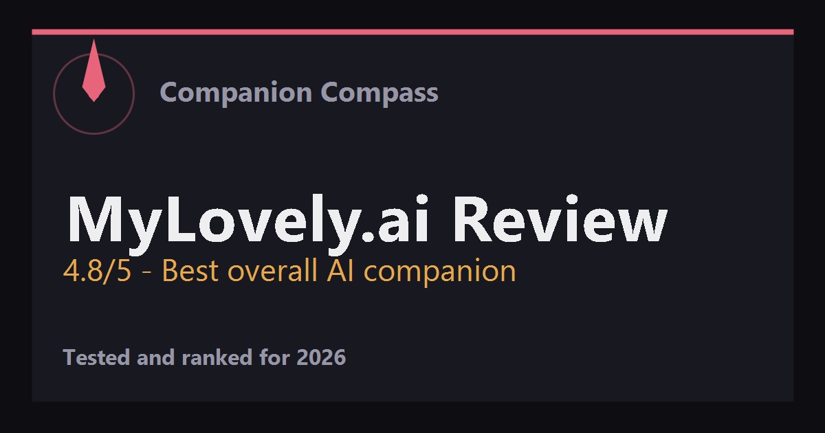 MyLovely.ai review testing snapshot